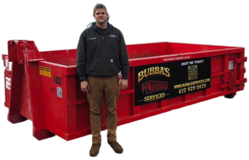 Bubba Services 10 Yard Dumpster Rental Baltimore MD