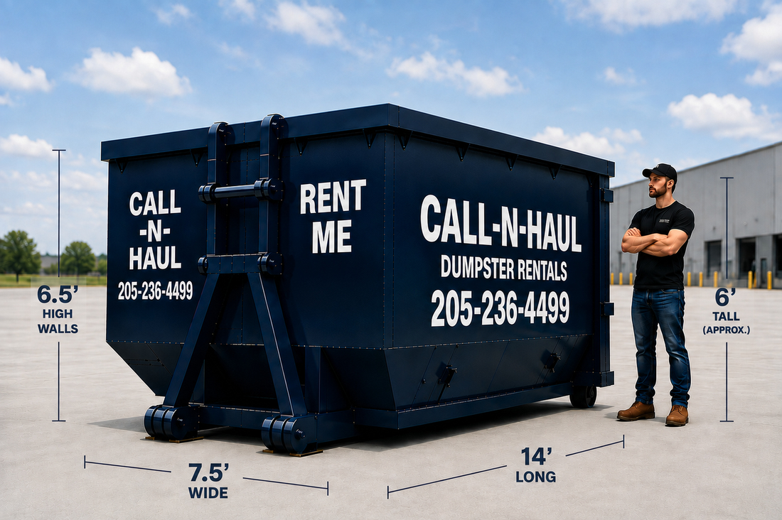 20-yard dumpster rental in Hoover AL from Call-N-Haul