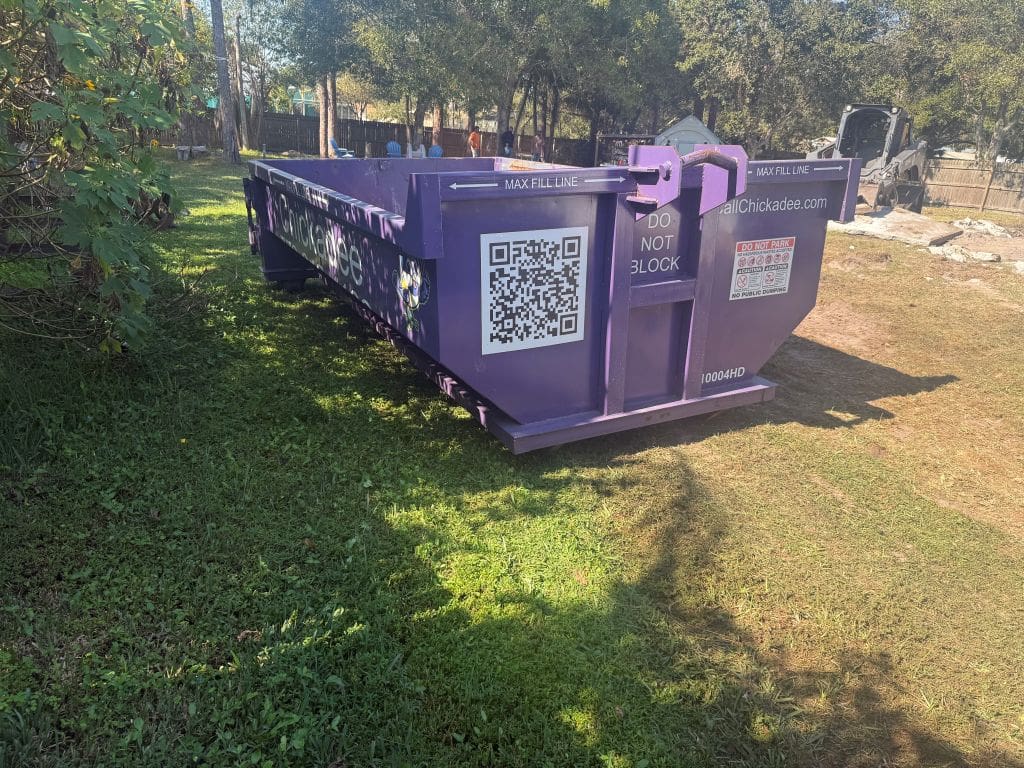 10-yard dumpster rental