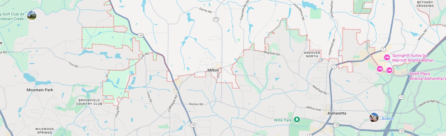 Third Day Dumpster Rentals Service Area is in Milton GA