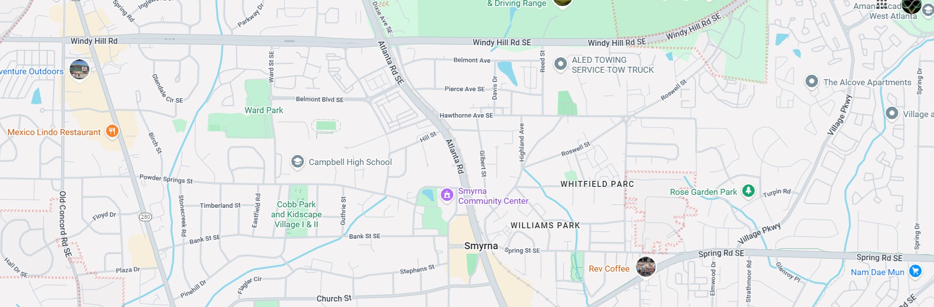Third Day Dumpster Rentals Service Area is in Smyrna GA