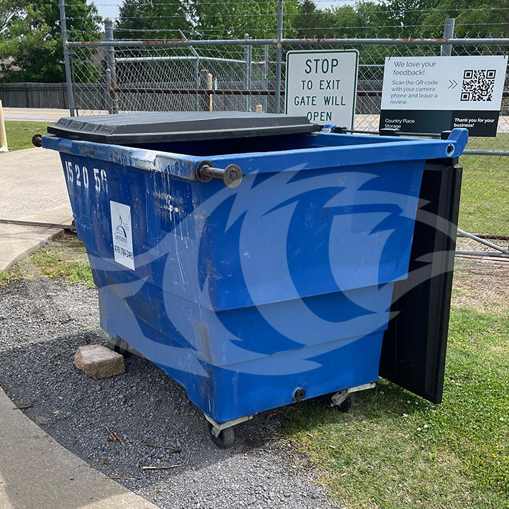 Dumpster Overflow After