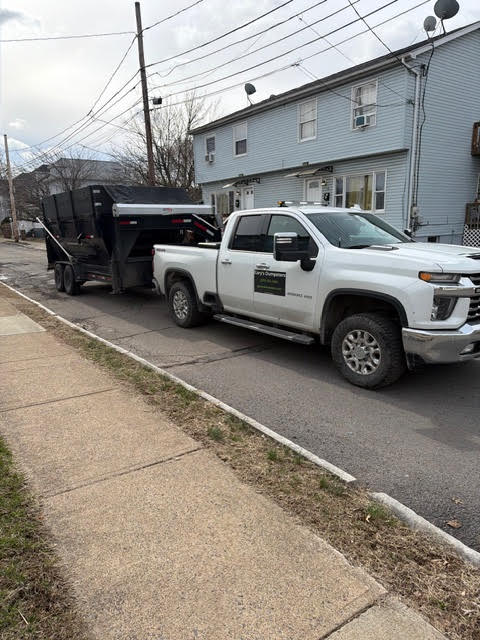 20 Yard Dumpster Pick up in Dunmore