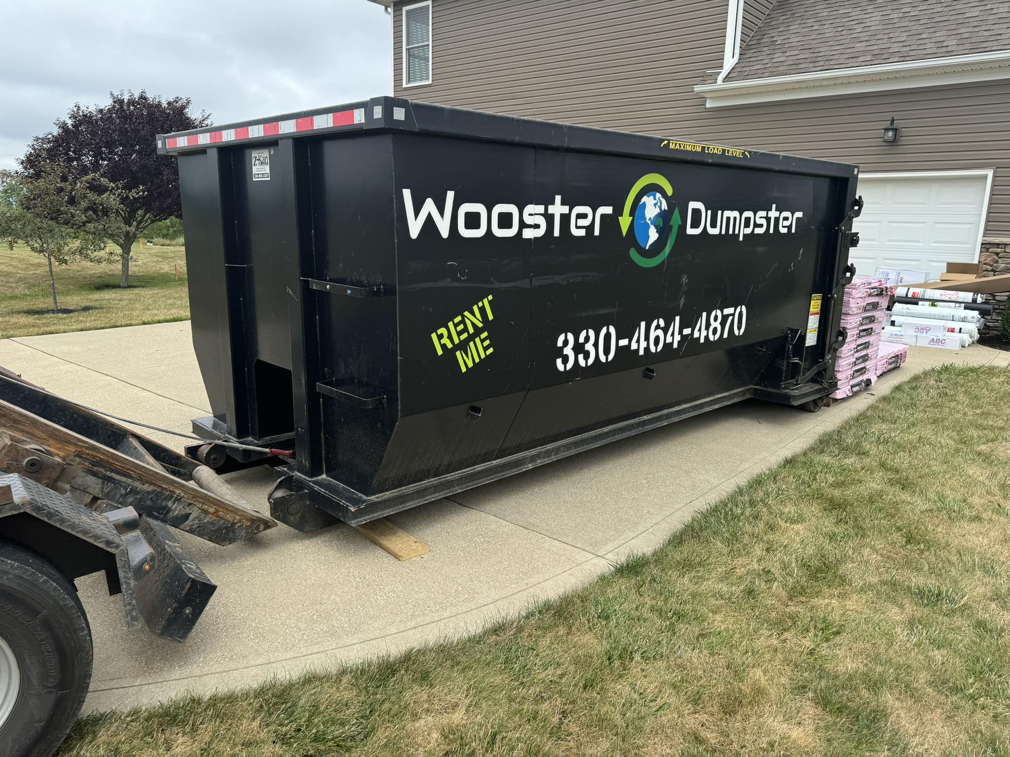 Dumpster Rentals in Wooster, Millersburg, Ashland, Loudonville, Medina, and surrounding areas.